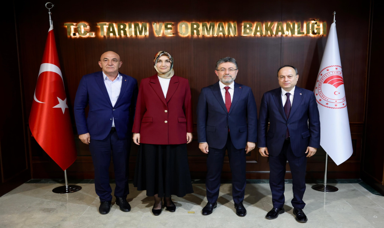 TARIM VE ORMAN BAKANI'NA ZİYARET